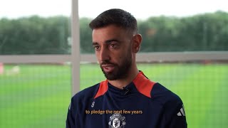 Bruno Fernandes Interview [upl. by Sib]