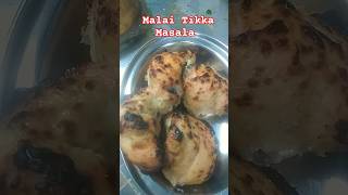 Chicken Malai Tikka Masalashortsvideofoodyoutubcookingviralrecipe [upl. by Odlabu]