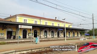 Annunci alla stazione di Nizza Monferrato [upl. by Gurevich135]