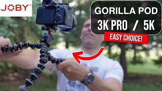 Joby GorillaPod 3K Pro vs 5K  Which Should You Buy [upl. by Fidelas]