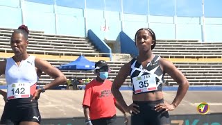 OMG Greatest 100M Shelly ann Fraser pryce destroyed Nastasha Morrison insane speed 😳 [upl. by Llevert]