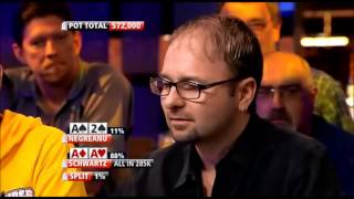 Daniel Negreanu vs Luke Schwartz  Premier League Poker IV [upl. by Rubliw]