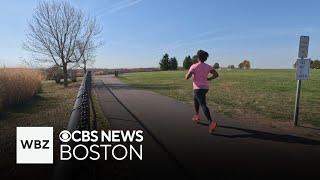 Marathon runner says she uses running as her motivation to get through difficult times [upl. by Orford]