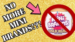 NO MORE MINI BRANDS GOLD RUSH Dottie Vlog 1 [upl. by Utimer]