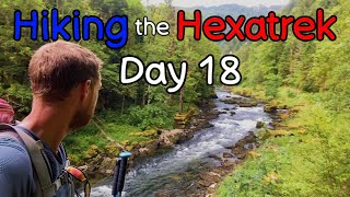 Hiking the Hexatrek  Day 18  Dealing with ticks A heatwave and arriving at the River Doubs [upl. by Ruder]