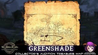 Elder Scrolls Online  Greenshade CE Treasure Map [upl. by Leinnad250]