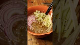 Ramen with NO INGREDIENTS 🍜 food cooking gourmet chef ramen viral shorts [upl. by Starla]