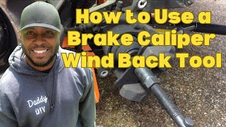 How to Use a Brake Caliper Piston Wind Back Tool  DIY [upl. by Paddy]