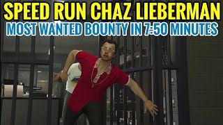 GTA Online  Most Wanted Bounty Chaz Lieberman in under 8 minutes [upl. by Alehtse]