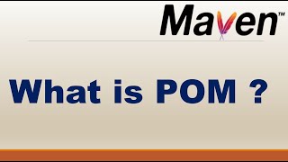 What is POM in Maven   pomxml  Maven interview question  Build Automation Tool [upl. by Mariken]