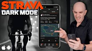 Strava DARK MODE Finally Arrives  iOS and Android [upl. by Chirlin]