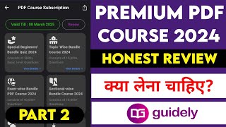 PART 2 Guidely Premium PDF Course 2024 Review  Information  Guidely Bundle PDF Review [upl. by Linzy387]