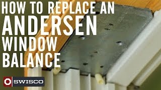 How to replace an Andersen Window Balance [upl. by Leschen]