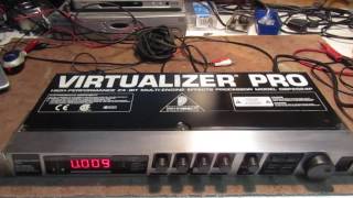 Behringer DSP2024P Virtualizer PRO [upl. by Ahsekyt727]