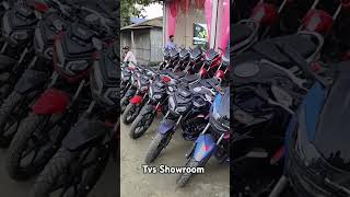 Bike showroom tvs company all bike Available colour Apache RTR 2v Status [upl. by Amabel453]