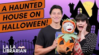 A Haunted House on Halloween  La La Librarian  Spooky Dance Song for Preschool amp Kindergarten Kids [upl. by Mail450]