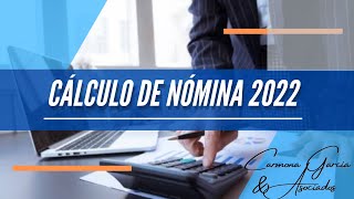 📌Cálculo de Nómina en excel 2022📌 [upl. by Melise]