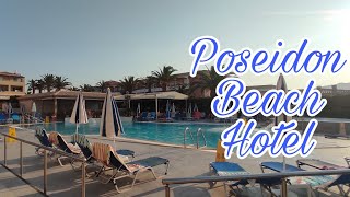 Poseidon Beach Hotel All Inclusive  Our 1 Week Stay  Zakynthos Greece  August 2021 [upl. by Nwahsaj]