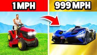 Upgrading SLOWEST To FASTEST CAR In GTA 5 [upl. by Irme]