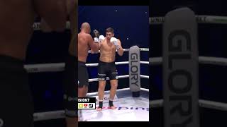 Rico Verhoeven vs Levi Rigters  Glory Collision 7 kickboxing youyubeshort youtuber combat [upl. by Aluin]