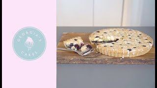 How To Make A Bakewell Tart  Georgias Cakes [upl. by Anaimad]