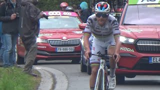 LiègeBastogneLiège 2023Remco EvenepoelCYCLING From the ROADSIDE [upl. by Jamil230]