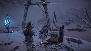 Horizon Zero Dawn Frozen Wilds  TOUGHEST HUNTING GROUND CHIEFTAIN TRIAL [upl. by Nalhsa]