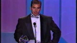 Chris Chelios drops Norris Trophy  1993 [upl. by Bresee787]