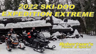 2022 SKIDOO EXPEDITION XTREME walk around and features [upl. by Vullo706]