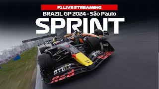 LIVE F1 Data Brazil GP 2024 Interlagos São Paulo Sprint  Formula 1 Commentary [upl. by Afra408]