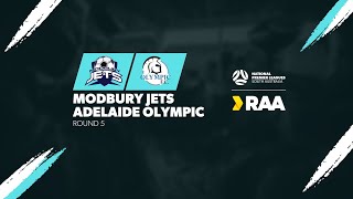 RAANPLSA  RD5  Modbury Jets v Adelaide Olympic 2024 [upl. by Ainivad]