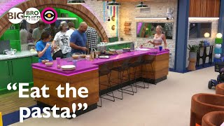 Olivia Gets Heated In The Kitchen  Big Brother 2023 [upl. by Pauly]