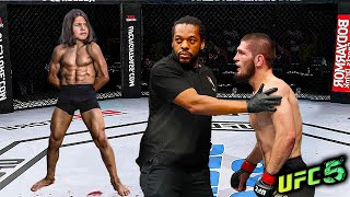 Khabib Nurmagomedov vs Richard Sandrak EA sports UFC 5 [upl. by Gnes302]