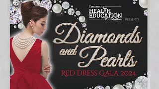 Midday Interview Diamonds amp Pearls Red Dress Gala 2024 [upl. by Tala4]