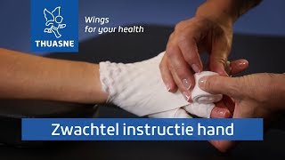 THUASNE MOBIDERM  Zwachtel instructie van de hand [upl. by Selinski]