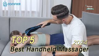 TOP 5 Best Handheld Massager for Back Pain in 2024 [upl. by Lynnea]