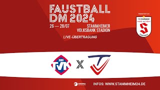 FAUSTBALL DM 2024  Spiel um Platz 3 TV 1880 Käfertal  TV VaihingenEnz [upl. by Elbag]