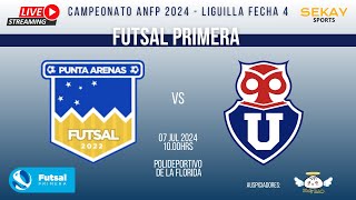 🔴🎥⚽🏆 LIGUILLA ANFP FUTSAL PRIMERA 2024  Punta Arenas vs Universidad de Chile [upl. by Hermosa]