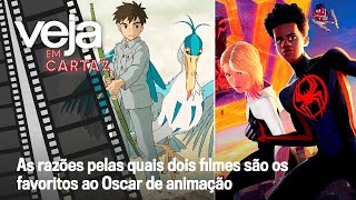 HomemAranha vs Studio Ghibli por trás da briga de titãs pelo Oscar de animação  VEJA Em Cartaz [upl. by Asirehc]