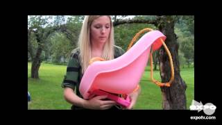 Little Tikes 2in1 Snug N Secure Swing Review [upl. by Eshelman]