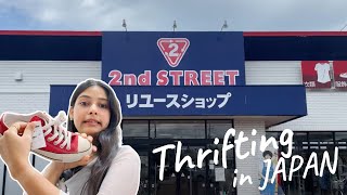 Thrifting in Japan  My Daily Vlog  Second Street Japan [upl. by Ivon625]