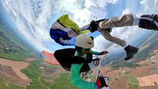 Colombia paragliding crash [upl. by Pleasant]