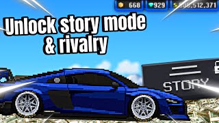 New way to unlock story mode  Pixel car racer [upl. by Treblah2]