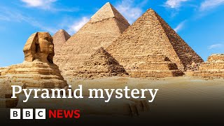 Scientists may have solved mystery behind Egypts pyramids  BBC News [upl. by Onitsirc]