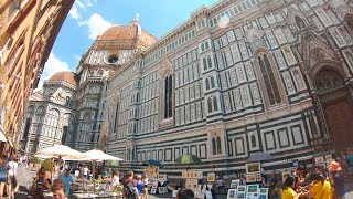 Florence Italy Walking Tour Preview [upl. by Ahsinar]