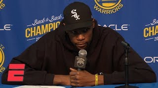 Kevin Durant heated with media on free agency rumors ‘I dont trust none of yall  NBA Sound [upl. by Tu]