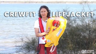 Crewfit 165N Sport Inflatable Lifejacket from Crewsaver [upl. by Elfrieda535]