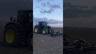 Kombine buğday ekimi John Deere 6R250 [upl. by Aidnahs384]