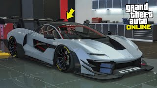 Progen Emerus GTR McLaren Senna GTR  GTA 5 Vehicle Customization [upl. by Chow]