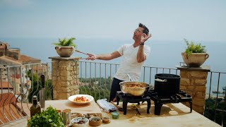 Gino D’Acampo shows you how to make Linguine alla Puttanesca  Gino’s Italian Family Adventure [upl. by Acillegna]